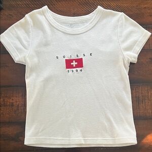 Brandy Melville Short Sleeve Top